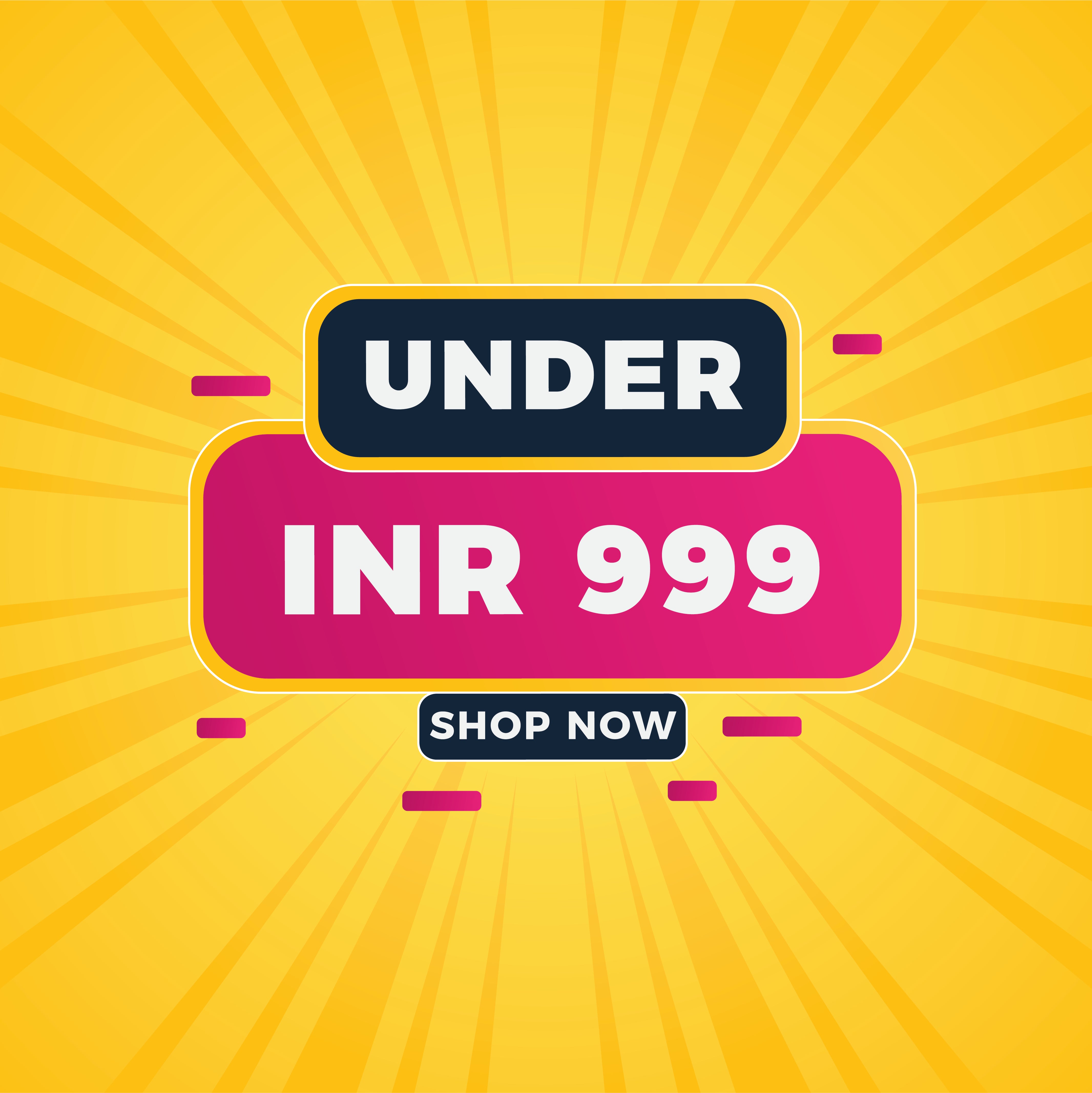 Under INR 999