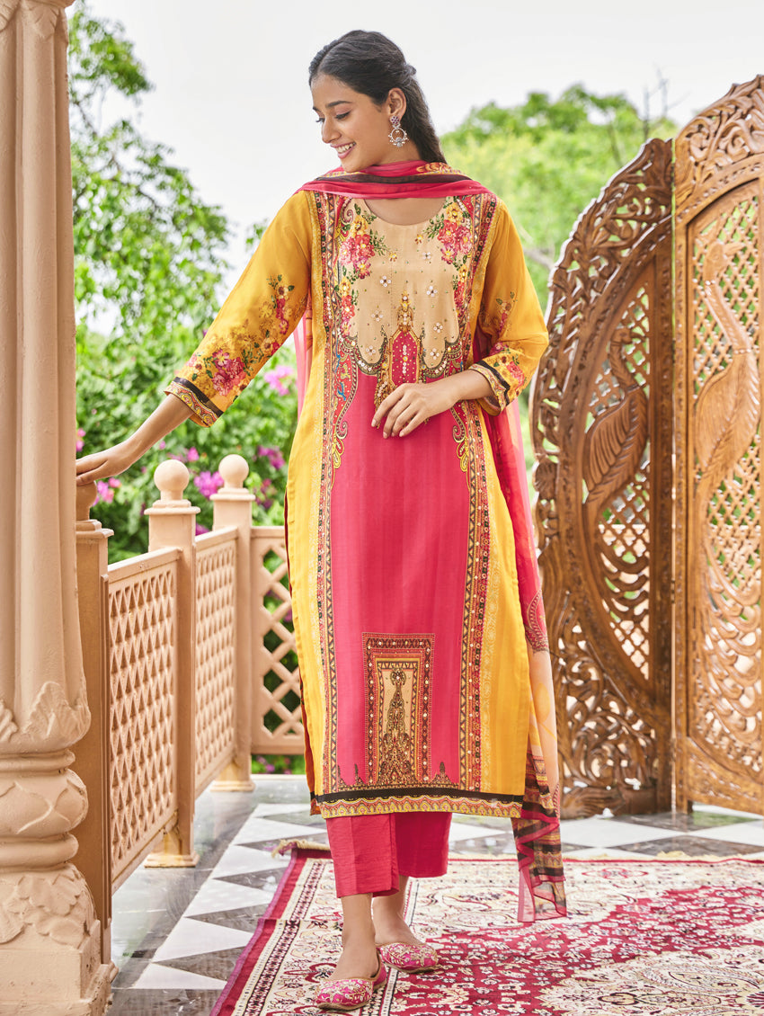 New Collection Pakistani Suit For Women at Rs.1400/Piece in patiala offer  by Dwarka Cheap Store