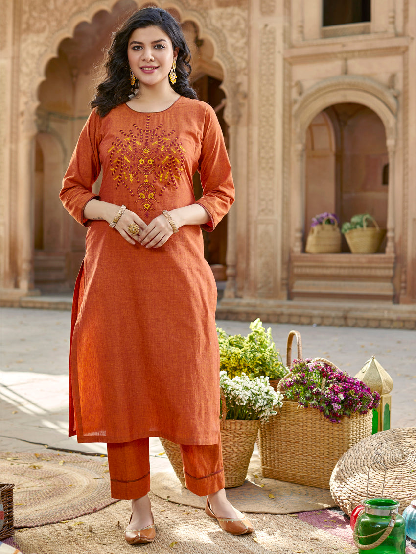 Cotton handloom outlet kurti