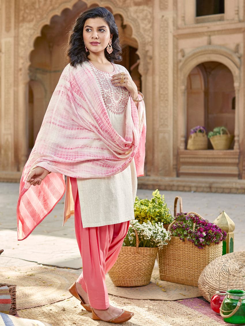 fcity.in - Handloom Cotton Dress Material / Chitrarekha Sensational Salwar  Suits